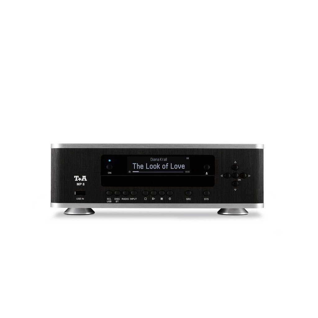 BỘ GIẢI MÃ DAC/STREAMING T+A HIGH END MULTI SOURCE PLAYER MP8